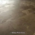 Signature Wet Look on Natural Slate Flooring Achieved