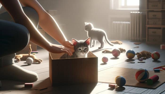 Building Trust in Shy Kittens to Boost Their Confidence