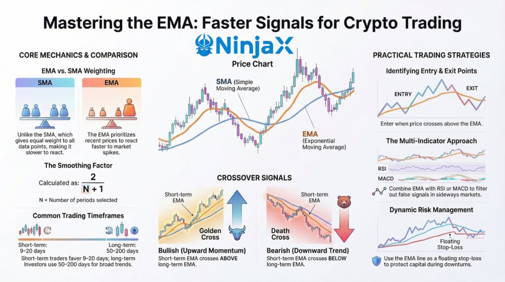 EMA in Crypto Trading: Your Essential Guide for Beginners