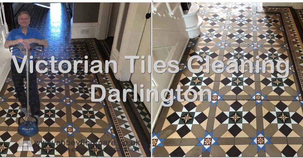 Victorian Tile Cleaning Revives a Drab Hallway