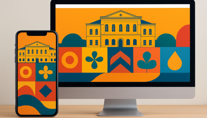 Vibrant WordPress website for Bath UK business, blending modern design, colourful branding, and responsive layouts on mobile and desktop.
