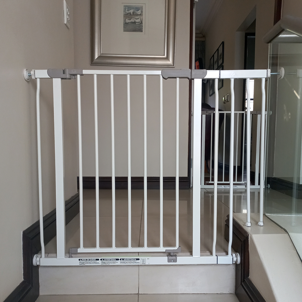 Modified-baby-safety-gate-when-spaces-between-walls-arent-equal Modified baby safety gate to fit uneven walls
