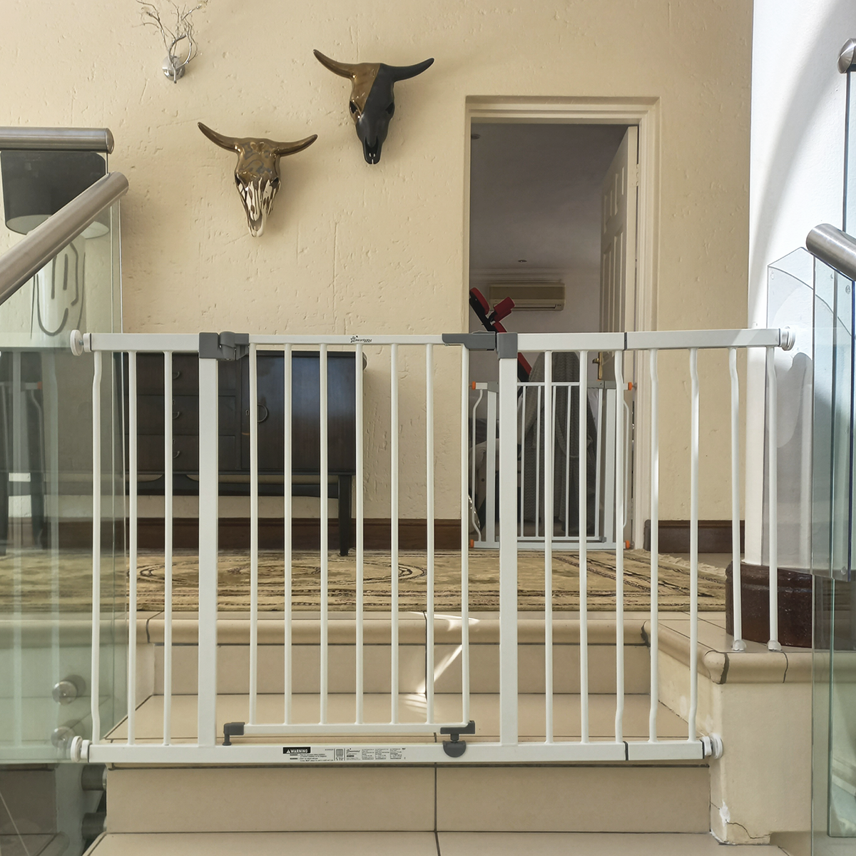 modified-baby-gate-baby-proof Modified baby gate with baby proof features