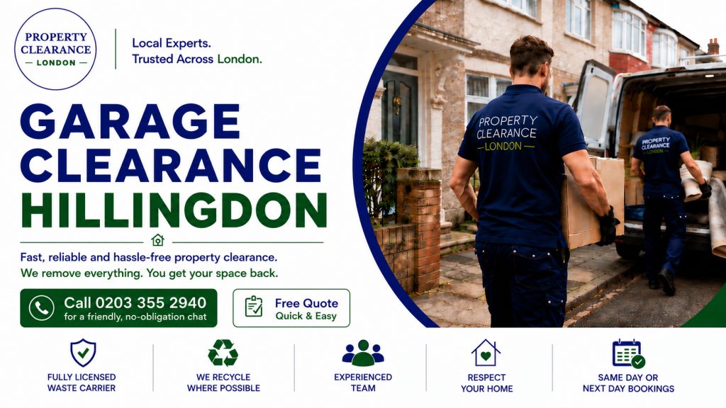 Garage Clearance Services in Hillingdon: Fast and Reliable