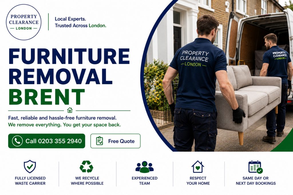 Furniture Removal Services in Brent: Easy and Efficient Solutions