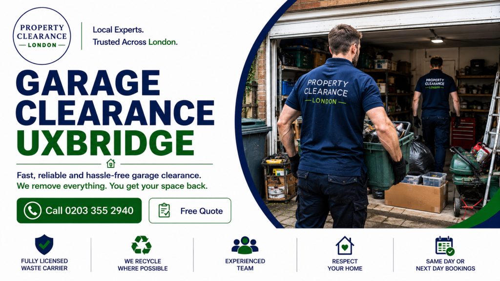 Garage Clearance Services in Uxbridge: Your Trusted Experts