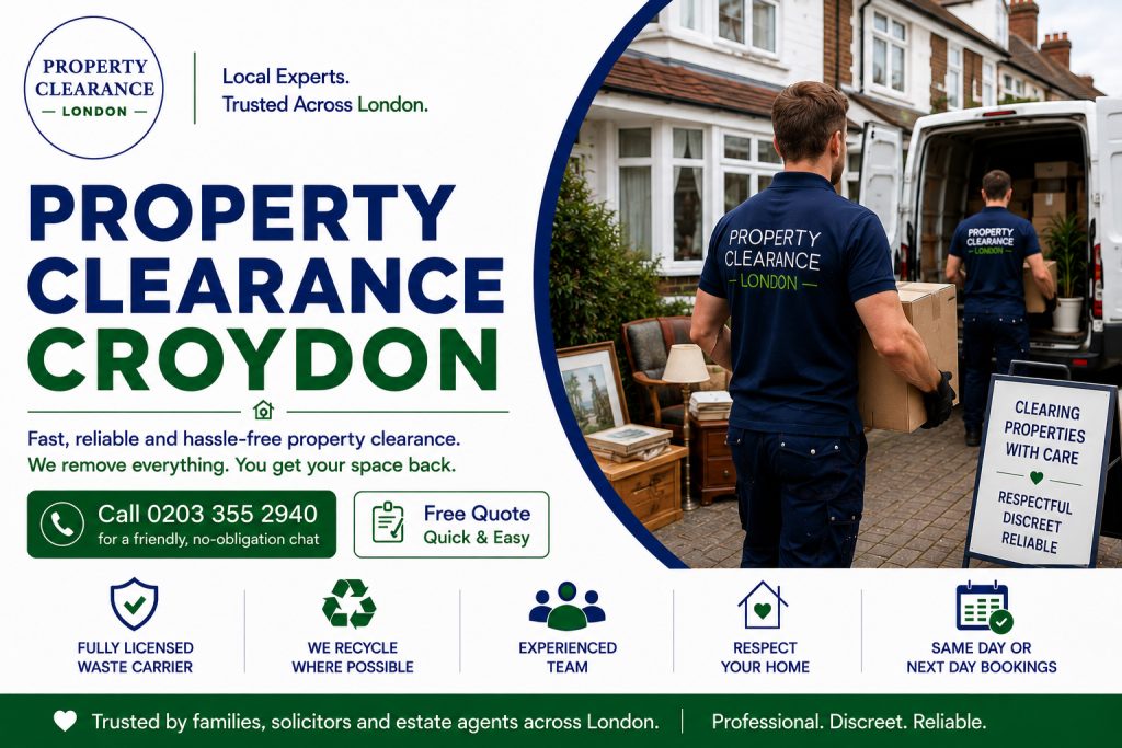 Property Clearance Services in Croydon: Quick and Efficient Solutions