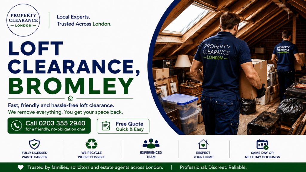Loft Clearance Services: Top Tips for Bromley Homes