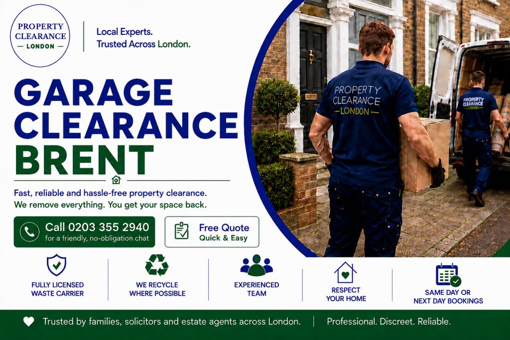 Garage Clearance Services in Brent: Reliable Solutions Await
